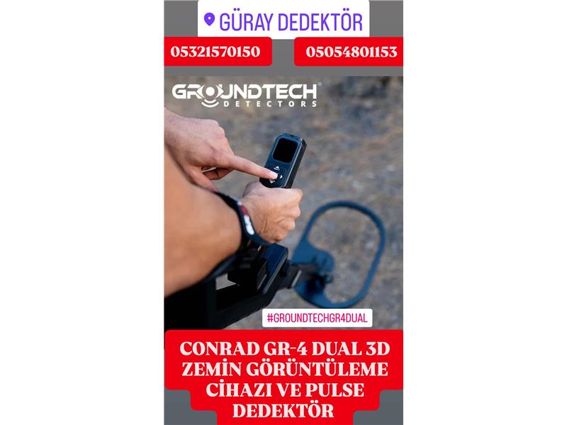 CONRAD GR-4 DUAL 3D ZEMİN GÖRÜNTÜLEME ve PULSE DEDEKTÖR