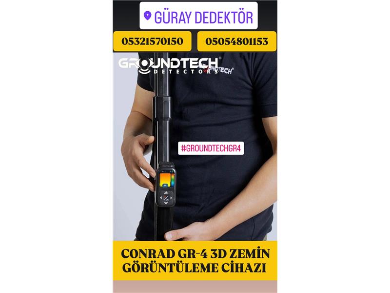 CONRAD GR-4 3D ZEMİN GÖRÜNTÜLEME DEDEKTÖRÜ