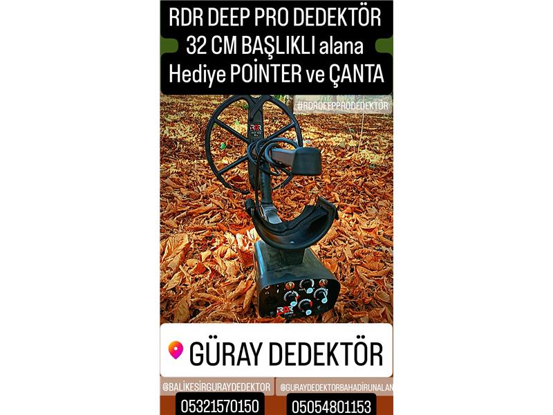 RDR DEEP PRO DEDEKTÖR 32 CM BAŞLIKLI