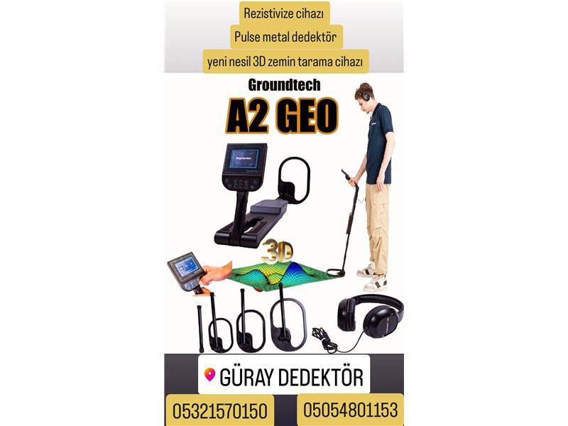 CONRAD GROUNDTECH A2-GEO yeni nesil 3D ZEMİN GÖZÜNTÜLEME CİHAZI , PULSE DEDEKTÖR ve REZİSTİVİZE CİHAZI