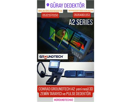 CONRAD GROUNDTECH A2 3D ZEMİN GÖZÜNTÜLEME CİHAZI ve PULSE DEDEKTÖR