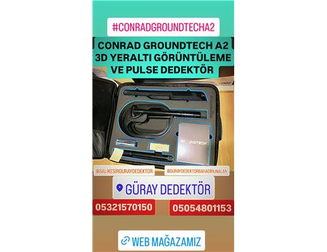 CONRAD GROUNDTECH A2 3D ZEMİN GÖZÜNTÜLEME CİHAZI ve PULSE DEDEKTÖR