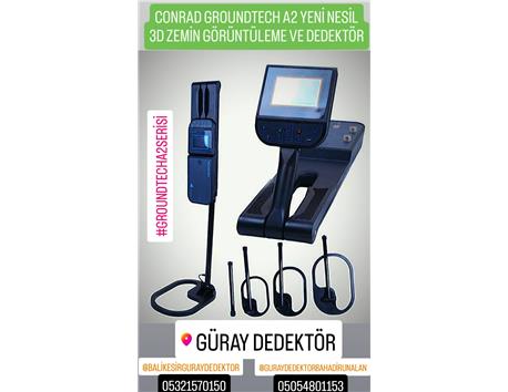  CONRAD GROUNDTECH A2 3D ZEMİN GÖZÜNTÜLEME CİHAZI ve PULSE DEDEKTÖR