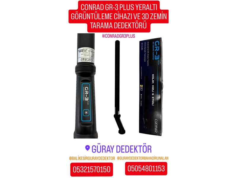  CONRAD GR-3 PLUS 3D ZEMİN TARAYICI VE YERALTI GÖRÜNTÜLEME CİHAZI