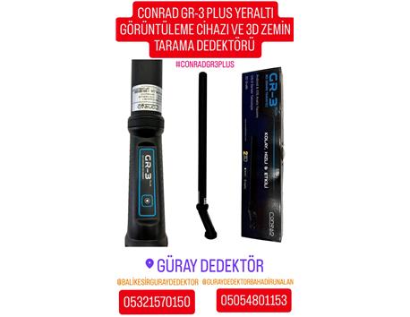  CONRAD GR-3 PLUS 3D ZEMİN TARAYICI VE YERALTI GÖRÜNTÜLEME CİHAZI
