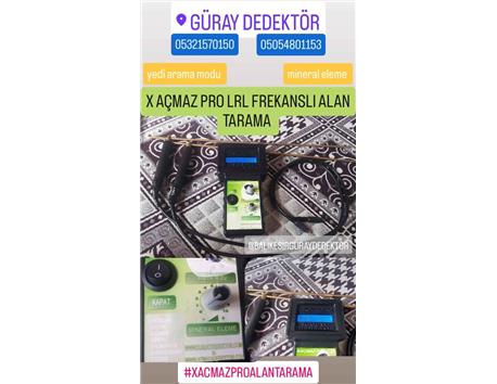X AÇMAZ PRO LRL FREKANSLI ALAN TARAMA İKİLİ 7 ARAMA MODU MİNERAL ELEMELİ ‼️nakitte indirimli ‼️temiz ikinci el