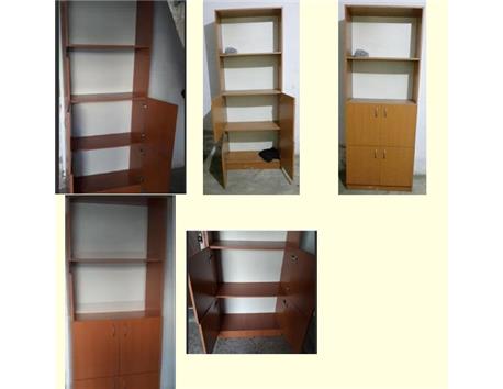 Rila model ofis dolabı VEYA EVDE kitaplık ayakkabılık mutfakda vs 210 cm yükseklik-80 cm genişlik-35 derinlik