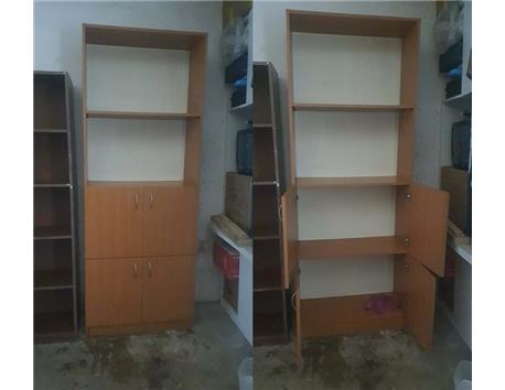 Rila model ofis dolabı VEYA EVDE kitaplık ayakkabılık mutfakda vs 210 cm yükseklik-80 cm genişlik-35 derinlik