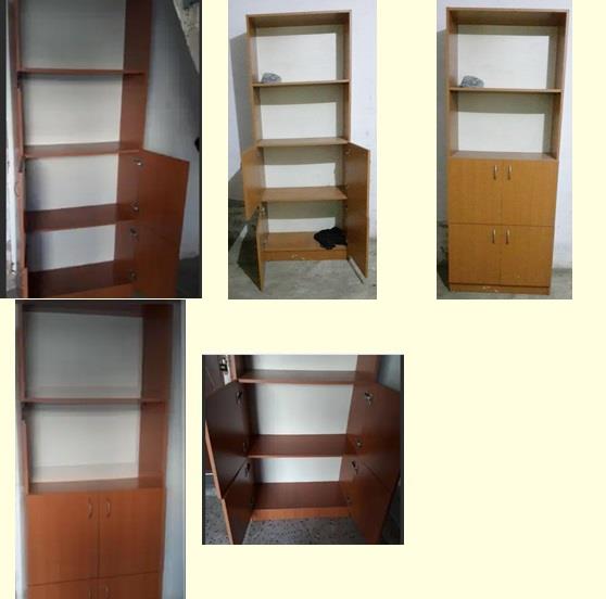 Rila model ofis dolabı VEYA EVDE kitaplık ayakkabılık mutfakda vs 210 cm yükseklik-80 cm genişlik-35 derinlik
