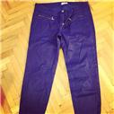 Deri gorunumlu 42 beden pantolon