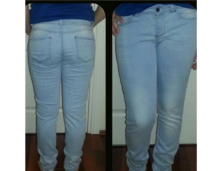 Tiffany marka 38 beden buz mavisi dar paça kot 15 tl
