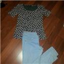 Bershka kot + lcw bluz m beden 25 tl :)