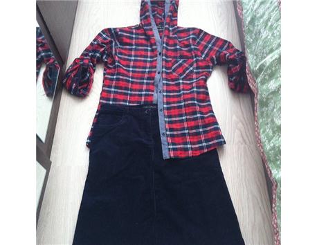 Kombin sadece 20 tl birer kez giyilmiş #satılık #satıyorum #kombin #etek #gömlek #collezione #oduncu #ucuz #ikinciel