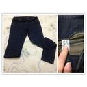 #mangojean koyu renk sıfır jean.bel kısmı saten detaylı dar paça.20tl