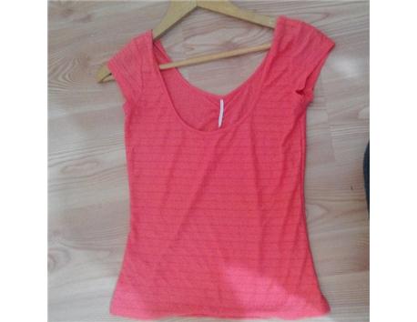 Sırt detaylı nar çiçeği tshirt
